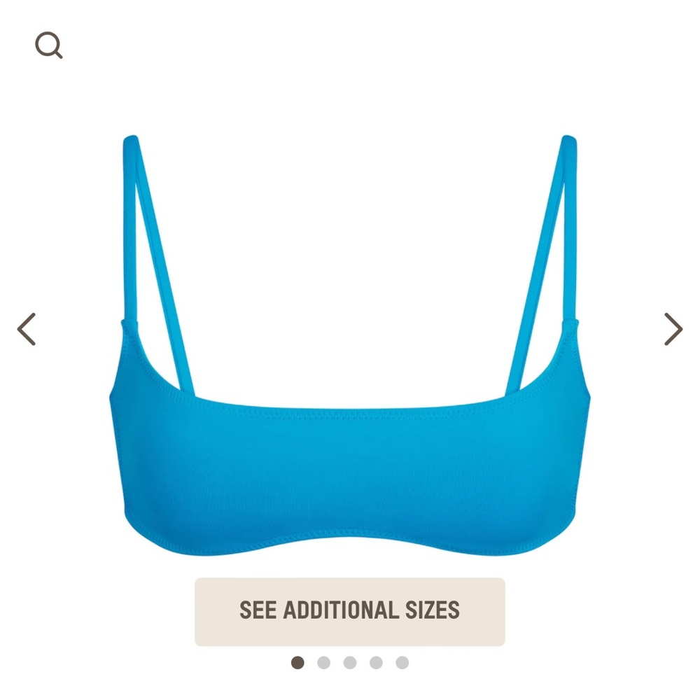 Skims Micro Scoop Bikini Top